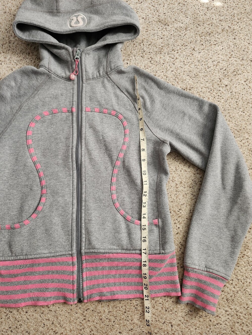 Lululemon Y2k Gray And Pink Jacket - Picture 6 of 8